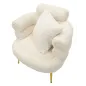 Fotel SOFFY PLUS tapicerowany z poduszką 78 x 68 x 69cm / 142820000P