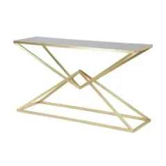 Konsola PIRAMID złota 130 x 40 x 75cm / 1420490000