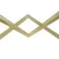 Konsola PIRAMID złota 130 x 40 x 75cm / 1420490000