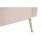 Fotel BUCHAREST tapicerowany różowy 76 x 74 x 73cm / 14220000RP