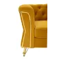 Fotel EMY musztardowy z poduszką 104 x 83 x 76cm / 14282600PS