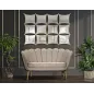 Sofa VIENNA PLUS kremowa 136 x 76 x 78cm / 142578000D