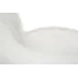 Fotel HACIL tapicerowany biały 73 x 64 x 77cm / 142580000P