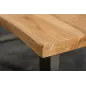 Invicta LIVING EDGE Stół do jadalni dąb dziki 160cm / 6539438