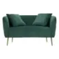 Sofa BUKAREST zielona 127 x 74 x 73cm / 14220000VD