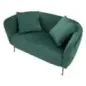 Sofa BUKAREST zielona 127 x 74 x 73cm / 14220000VD