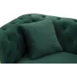 Sofa EMY zielona z poduszkami 162 x 83 x 76cm / 14282600DV