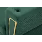 Sofa EMY zielona z poduszkami 162 x 83 x 76cm / 14282600DV