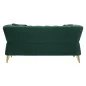 Sofa EMY zielona z poduszkami 162 x 83 x 76cm / 14282600DV