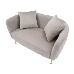 Sofa BUKAREST szara 127 x 74 x 73cm / 14220000GD