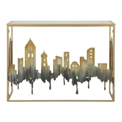 Konsola metalowa CITY 110 x 38,5 x 81cm / 1427560000