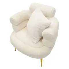 Fotel SOFFY PLUS tapicerowany z poduszką 78 x 68 x 69cm / 142820000P
