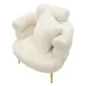 Fotel SOFFY PLUS tapicerowany z poduszką 78 x 68 x 69cm / 142820000P