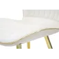Krzesło PARIS SPACE crem / gold zestaw 2 szt 46 x 58 x 77cm / 142562000C
