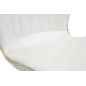 Krzesło PARIS SPACE crem / gold zestaw 2 szt 46 x 58 x 77cm / 142562000C