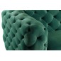 Invicta MODERN BAROCK Sofa  240 cm ciemnozielono złota / 39312