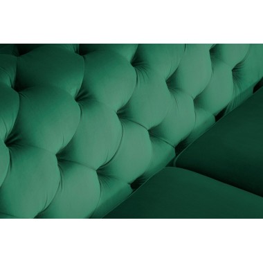 MODERN BAROCK Sofa  240 cm zielono złota / 39312