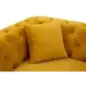 Sofa EMY musztardowa z poduszkami 162 x 83 x 76cm / 14282600DS