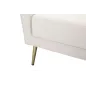 Fotel KIEV tapicerowany kremowy 88 x 77 x 74cm / 142727000C