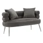 Sofa SILVERY PLUS z poduszkami 133 x 68 x 69cm / 142823000D