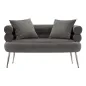 Sofa SILVERY PLUS z poduszkami 133 x 68 x 69cm / 142823000D