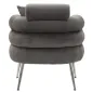 Fotel SILVERY PLUS z poduszką 78 x 68 x 69cm / 142823000P