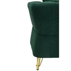 Sofa EMY zielona z poduszkami 162 x 83 x 76cm / 14282600DV