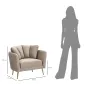 Fotel KIEV tapicerowany szary 88 x 77 x 74cm / 142727000G