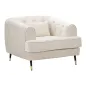 Fotel PRAGA tapicerowany kremowy 93 x 86 x 71cm / 142729000P