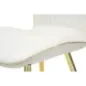 Krzesło PARIS SPACE crem / gold zestaw 2 szt 46 x 58 x 77cm / 142562000C