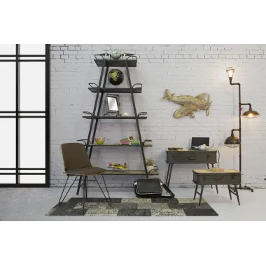 Konsola INDUSTRY ze schowkiem  80 x 35 x 67,5cm / 1418700001