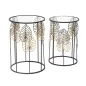 Stoliki kawowe FOGLIE GLAM zestaw 38 x 55cm / 1424410000