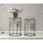 Stoliki kawowe FOGLIE GLAM zestaw 38 x 55cm / 1424410000