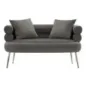 Sofa SILVERY PLUS z poduszkami 133 x 68 x 69cm / 142823000D