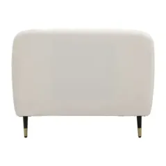 Fotel PRAGA tapicerowany kremowy 93 x 86 x 71cm / 142729000P