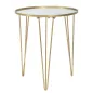 Stolik kawowy GLAM GOLD MIRROR Ø 50 x 58,5cm / 1420640001