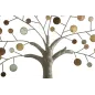 Dekoracja ścienna Drzewo życia Lustro 59 x 1,80cm / 0318430000