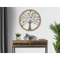 Dekoracja ścienna Drzewo życia Lustro 59 x 1,80cm / 0318430000