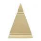 Dekoracja PIRAMIDA gold 11,5 x 11,5 x 15,5cm / 0116280000