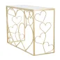 Konsola HEART złota 120 x 43 x 80cm / 1425130000
