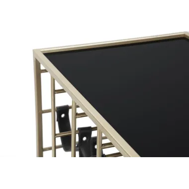 Wózek BLACK STRING 79x39,5x82 cm