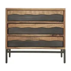 Komoda YELLOWSTONE 3 szuflady akacja 88 x 45 x 80cm / 1424720000