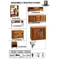 Komoda MUSTANG akacja 88 x 45 x 75cm / 1424560000