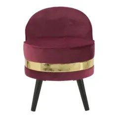 Fotel tapicerowany Mini PARIS Bordeaux Ø 45 x 62cm / 142080000B
