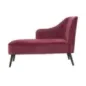 Szezlong tapicerowany PARIS Bordeaux 132 x 62 x 90cm / 1420780000