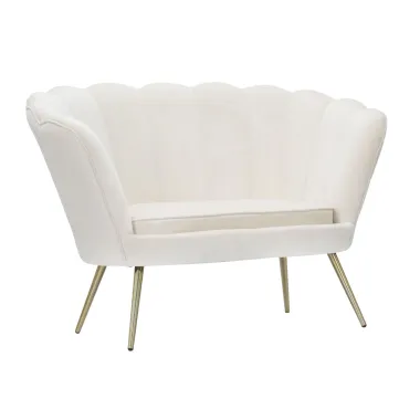 Sofa VIENNA PLUS kremowa 130 x 74 x 84cm / 14217700DC