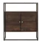 Stolik boczny BURN akacja 75 x 30 x 83cm / 1424600000