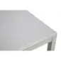 Stolik kawowy z miejscem na gazety srebrny 120 x 60 x 42cm / 141233000A