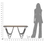 Stolik na gazety "V" 120 x 43 x 62,5cm / 1421060000