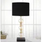 LAMPA STOŁOWA GLAM RINGS Ø 25X54,5 cm